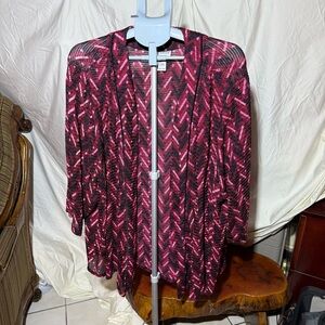 Catherine’s 4X Lightweight Cardigan 0055